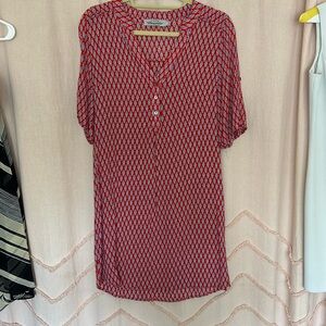 It Hippie medium red,white and blue dress